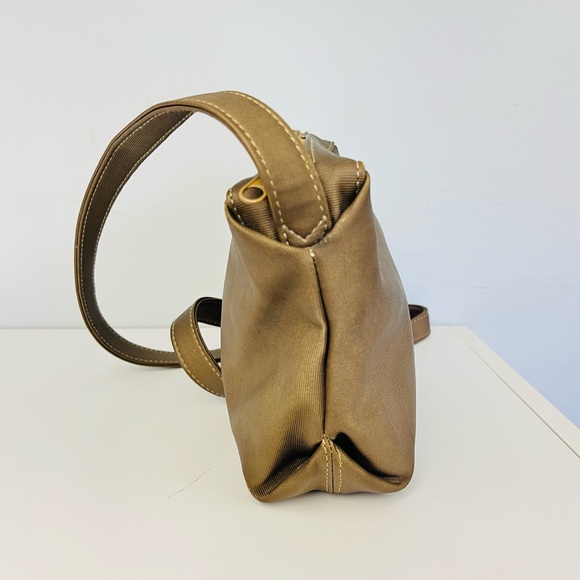 1990’s Tan Minimalist CARLOS FALCHI Crossbody - Picture 3 of 7